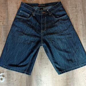 South Pole Men's Blue Jean Shorts
